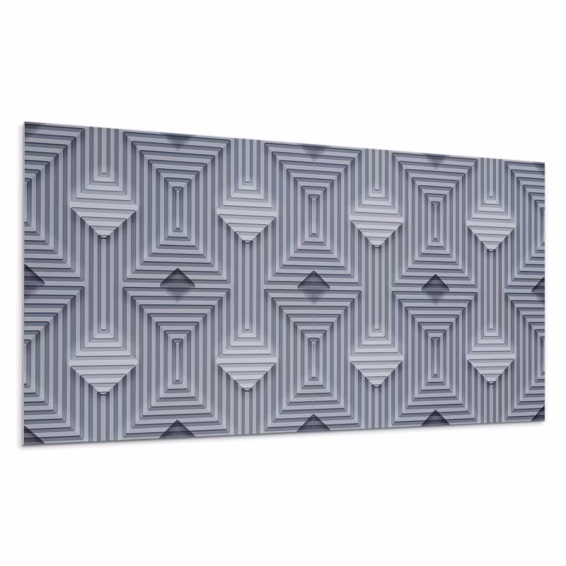 Kafelki samoprzylepne Wallfluent 60×30 cm Wielowarstwowe motywy geometryczne 6 szt.