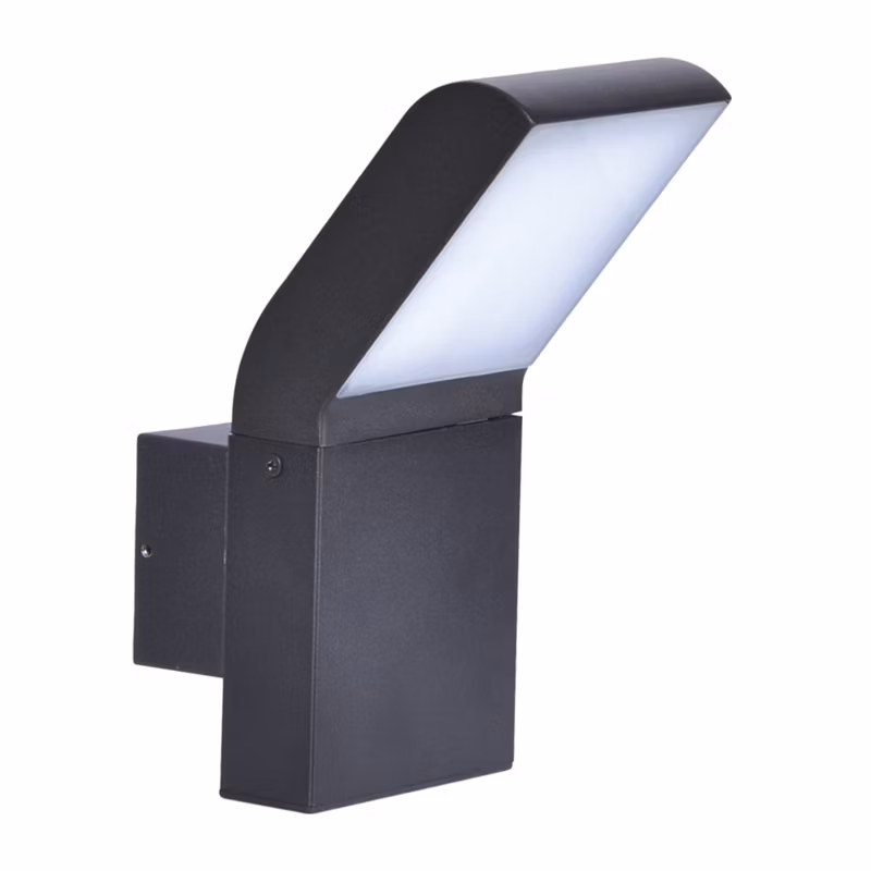 Kinkiet zewnętrzny prostopadłościan Kaja VIDAR czarno-biały LED 9W 4000K 550lm IP54 wym:23x10x15cm – 1 szt.