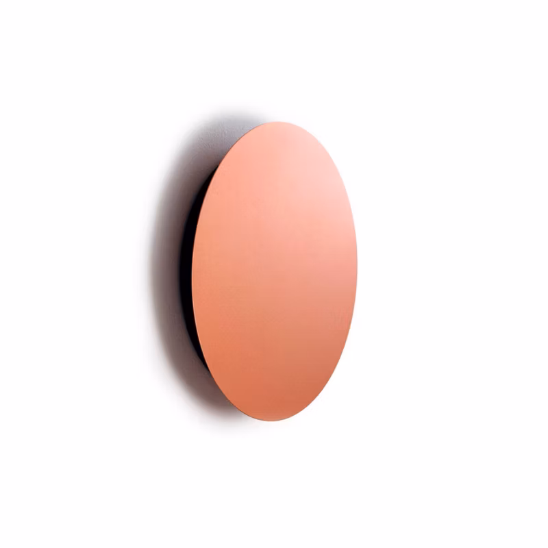 Kinkiet ścienny Nowodvorski Lighting Ring miedź-czarny LED 10W 3000K 130lm IP20 wym: 25 x 25 cm – 1 szt.