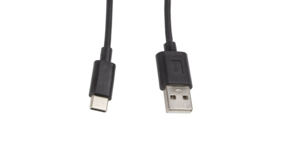 Przewód połączeniowy USB 2.0 HighSpeed 1m USB-C – USB A CA-USBO-10CC-0010-BK
