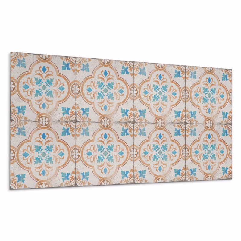 Kafelki samoprzylepne Wallfluent 60×30 cm Dekoracja w kwiaty 6 szt.