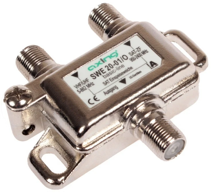 Sumator antenowy SAT Single + TV SWE‑20‑01 SWE 20‑01