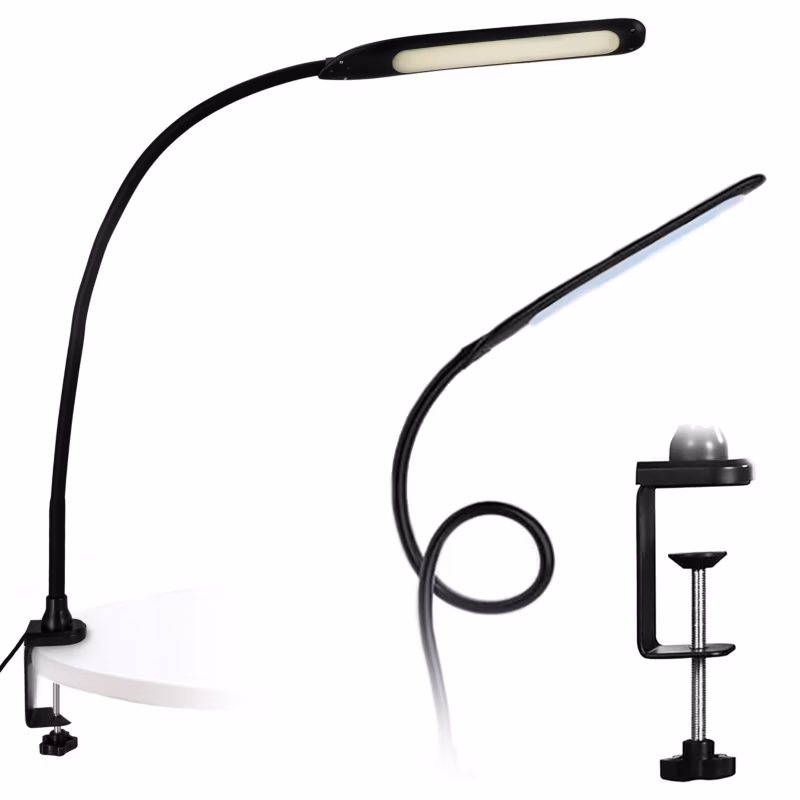 Lampa biurkowa Jumi szkolna na biurko stołowa LED 3 barwy regulacja jasności 1 szt.