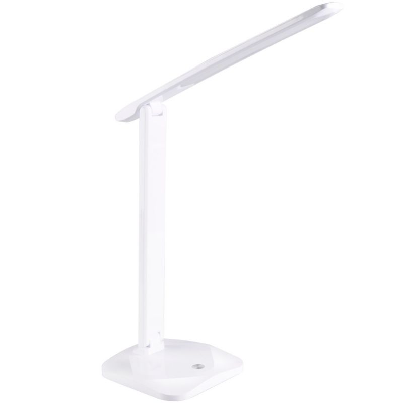 Lampa biurkowa Polux Toledo biała LED 8W 3000K-6500K 790 lm IP20 wym: 40 x 15 x 15 cm tworzywo sztuczne – 1 szt.
