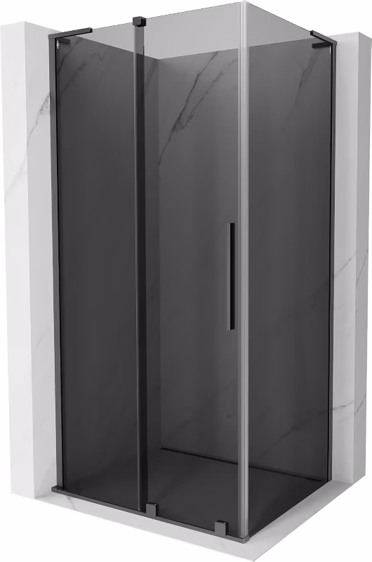 Kabina prysznicowa Mexen Velar L rozsuwana 90 x 80 cm grafit gun metal 1 szt.