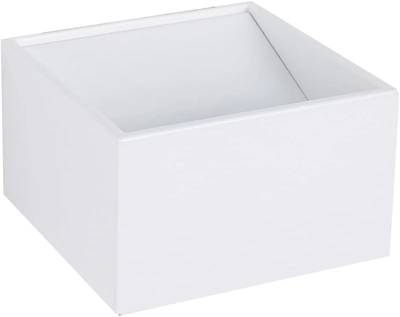 Kinkiet ścienny Nowodvorski Lighting Lia biały LED 7W 3000K 460lm IP20 wym: 6 x 10 x 10 cm – 1 szt.