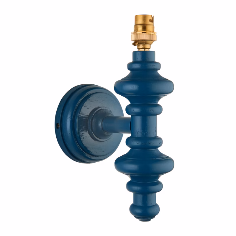 Kinkiet Endon CARNABY satynowy niebieski 1xB22x60W IP20 – 1 szt.