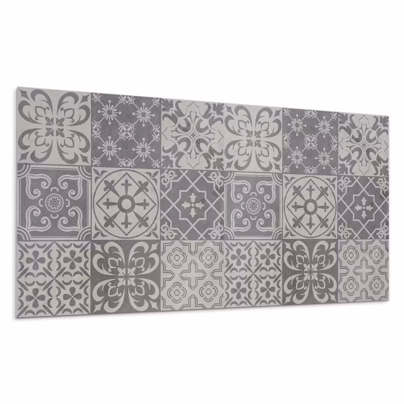 Kafelki samoprzylepne Wallfluent 60×30 cm Układ trzech na trzech kafli 6 szt.