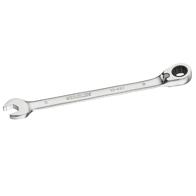 Klucz płasko-oczkowy Stanley z grzechotką – rozmiar 10mm