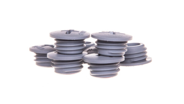 Zaślepka poliamidowa M12 IP54 SKINDICHT BLK-GL-M 12×1,5 ciemnoszara 52006101 /100szt./