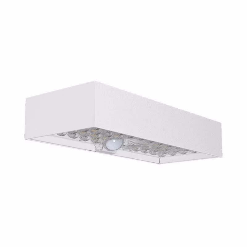Kinkiet solarny z czujnikiem V-TAC 406 biały LED 6W 4000K 900lm IP65 wym: 4,3 x 23 x 9,7 cm tworzywo sztuczne – 1 szt.