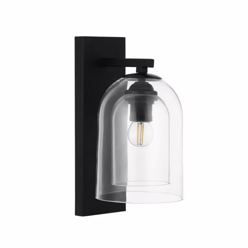 Kinkiet Light Prestige ELARIS przezroczysty 1xE27x15W wym:31x15x19cm IP20 -1 szt.