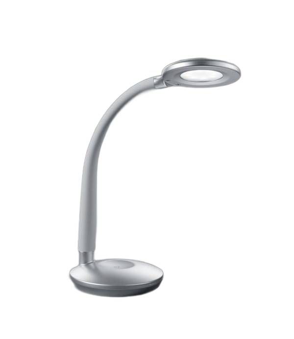 Lampa biurkowa RL Cobra srebrna LED 3W 3000K 300lm IP20 wym: 32 x 13 x 13 cm tworzywo sztuczne – 1 szt.