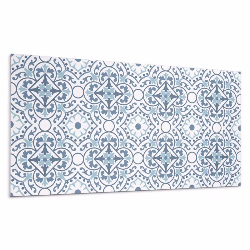 Kafelki samoprzylepne Wallfluent 60×30 cm Ornamenty roślinne z florystycznym akcentem 6 szt.