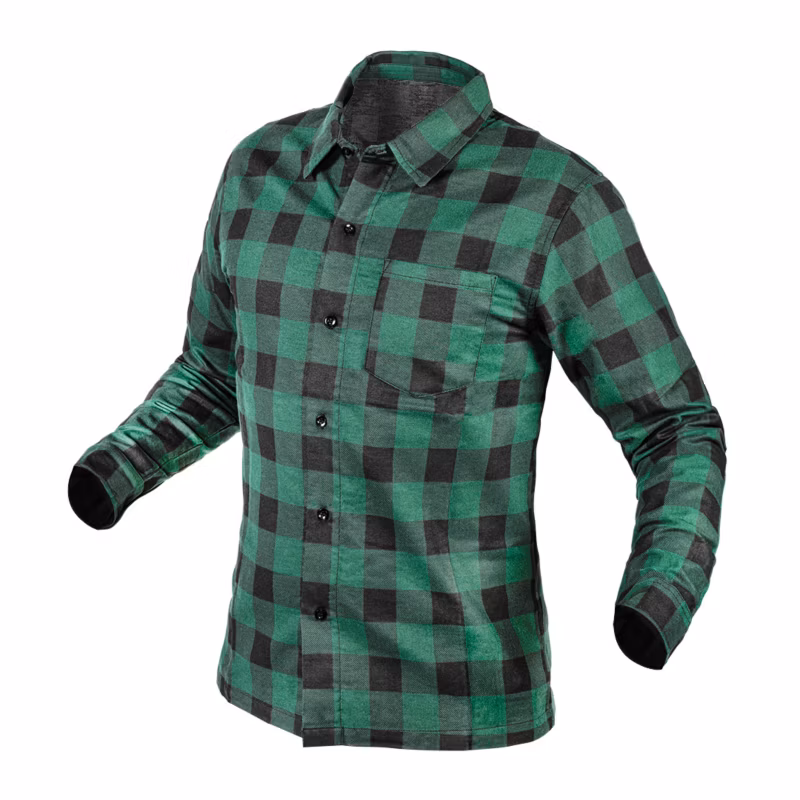 Koszula flanelowa NEO TOOLS zielona, rozmiar S 1 szt
