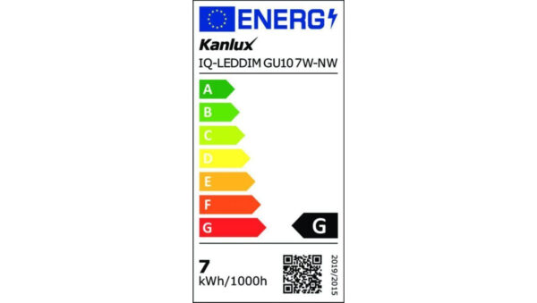 Żarówka LED GU10 IQ-LEDDIM 7W-NW 575lm 4000K barwa neutralna ściemnialna 3 lata Gwarancji 35247