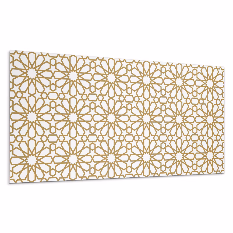Kafelki samoprzylepne Wallfluent 60×30 cm Gwiazdowy motyw w kształtach geometrycznych 6 szt.