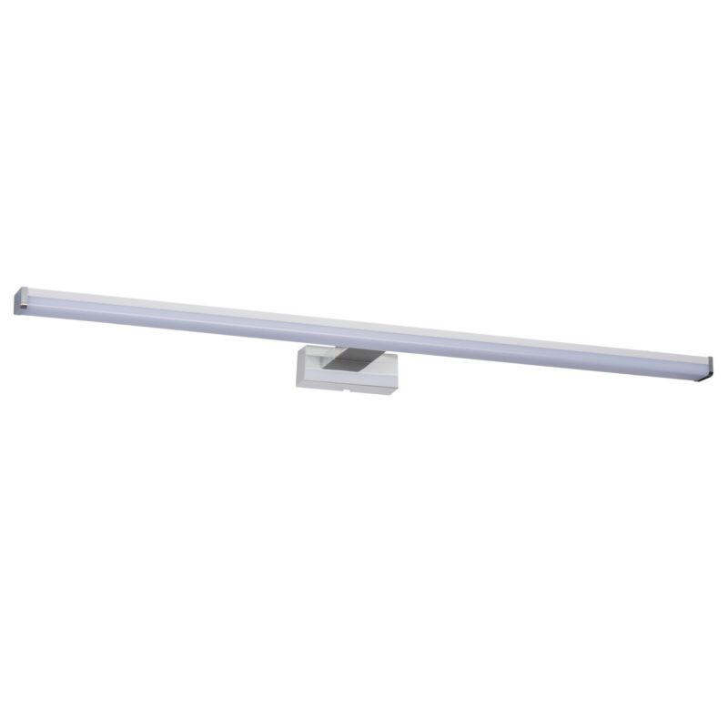 Kinkiet ścienny Kanlux Asten biały chromowany LED 15W 4000K 1350lm IP44 wym: 4 x 90 x 11 cm – 1 szt.