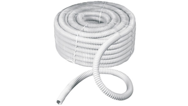 Rura spiralna wysokoelastyczna szara PVC fi40 ECGFE40 /30m/