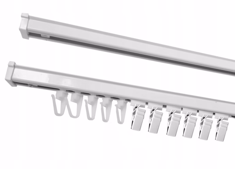 Karnisz szyna sufitowa aluminiowa pojedyncza biała PS PANCZO 570cm 1 szt.