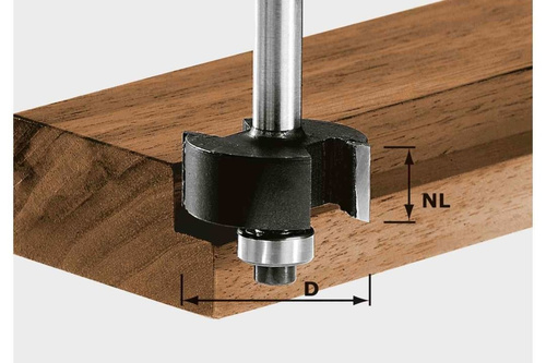 Frez do wręgów HW D31,7/NL12,7 Festool 491022