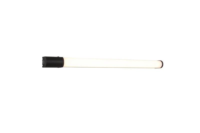 Kinkiet ścienny Trio Piera czarno-biały do łazienki LED 16W 3000K 1650lm IP44 wym: 5,5 x 79 x 79 cm – 1 szt.