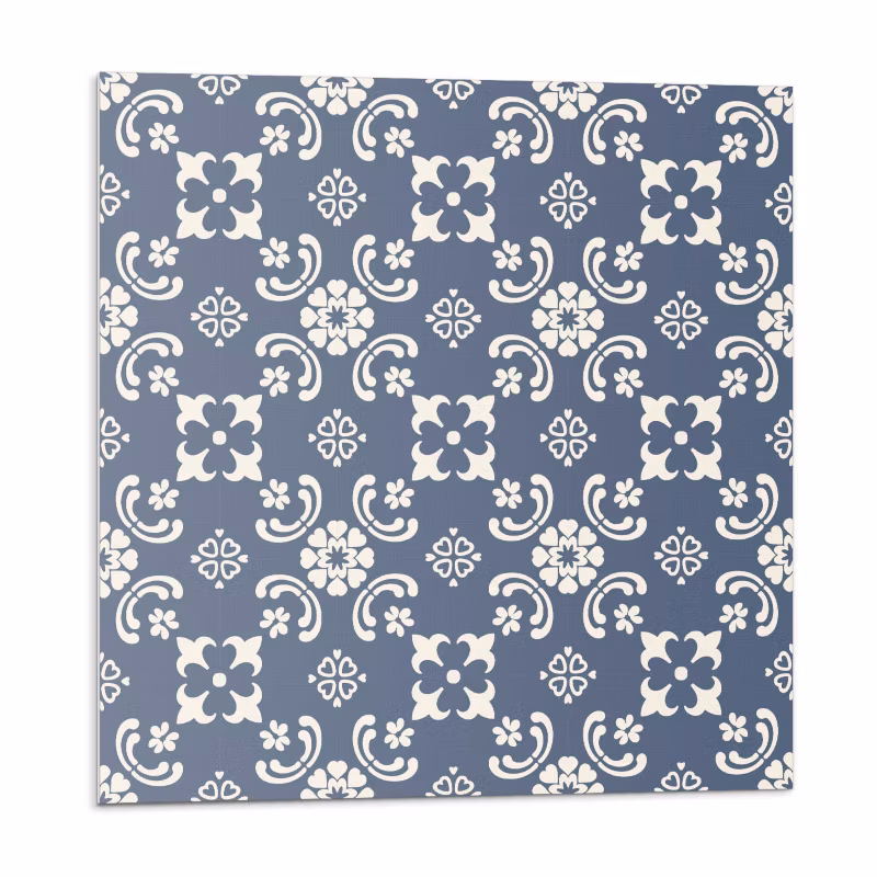 Kafelki samoprzylepne Wallfluent 20×20 cm Roślinny deseń 20 szt.