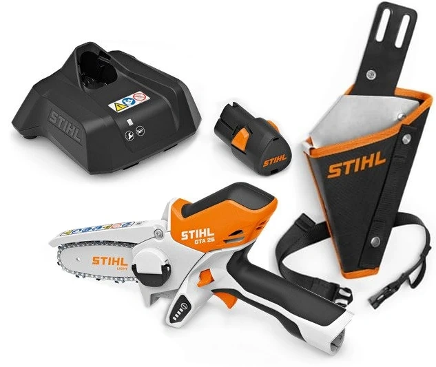 Mini piła łańcuchowa Stihl GTA 26 Set + kabura GA010116918+GA014901700