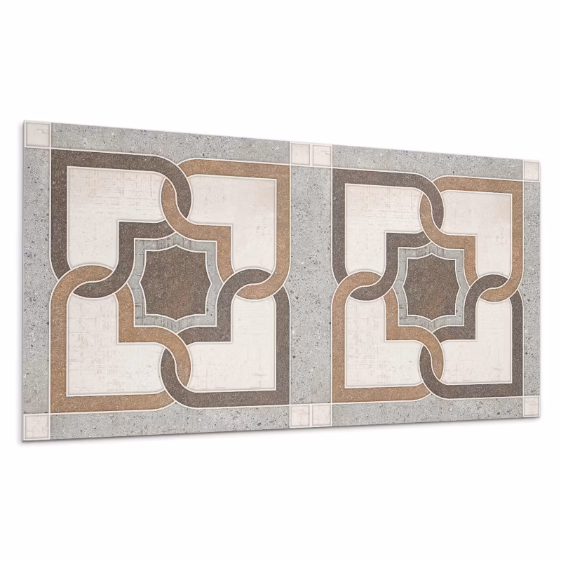 Kafelki samoprzylepne Wallfluent 60×30 cm Stylowe geometrie na kaflowym tle 6 szt.