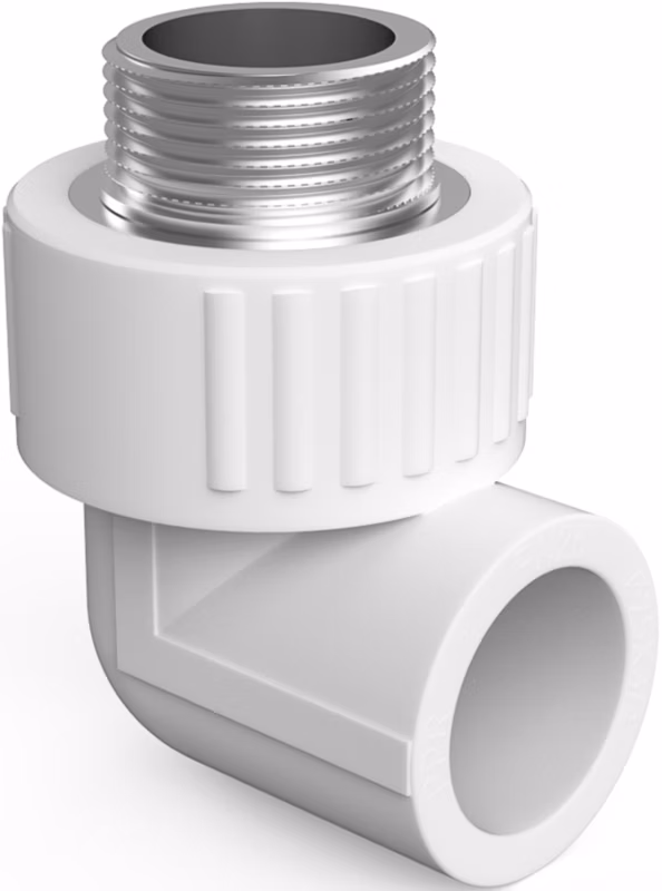 Kolano zgrzewane Mexen PP-R 63 mm x 2″ GZ 1 szt.