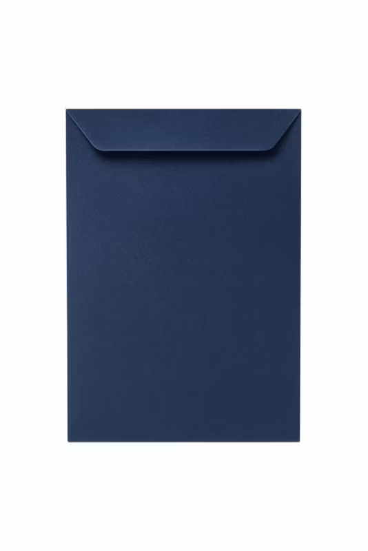 Koperty Ozdobne Neopak C4 HK Perłowe Granatowe 120g- Koperty Perłowe 50 szt.
