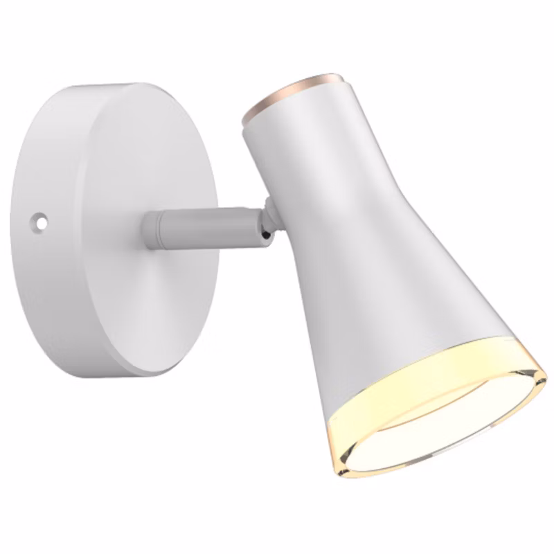 Kinkiet Polux BERG biały LED 1×4.2W 425lm Ciepła biel IP20 -1 szt.