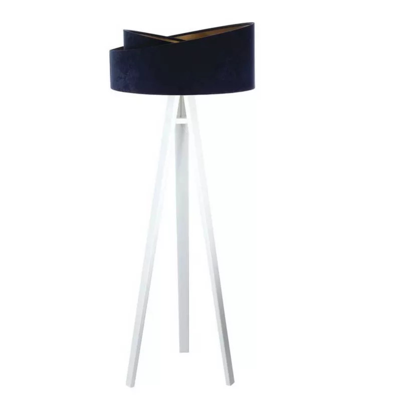 Lampa Bps Koncept stojąca GEMSTONE granatowa/złota/biała 1 szt
