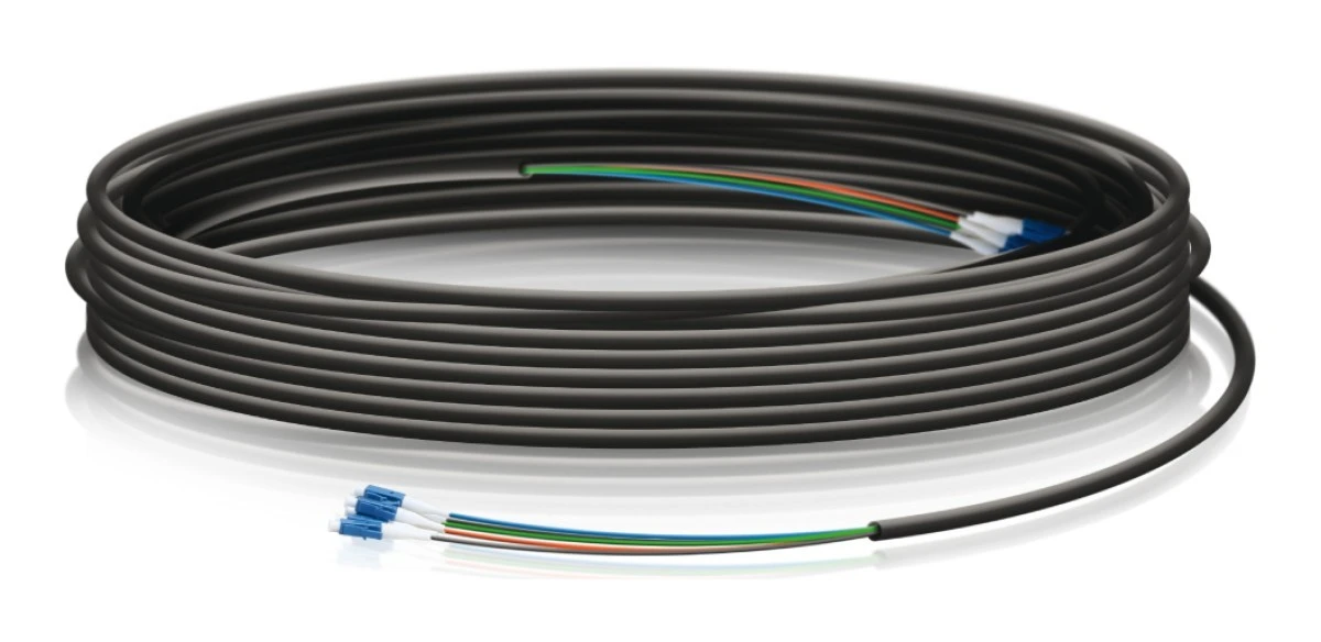 Światłowód FiberCable, G.657.A2, Napowietrzny, Jednomodowy, 60m Ubiquiti FC‑SM‑200