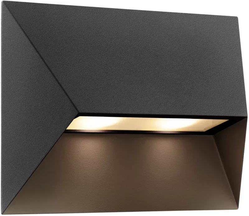 Kinkiet zewnętrzny Nordlux Pontio czarny 2x25W GU10 IP54, aluminium, 1 szt.