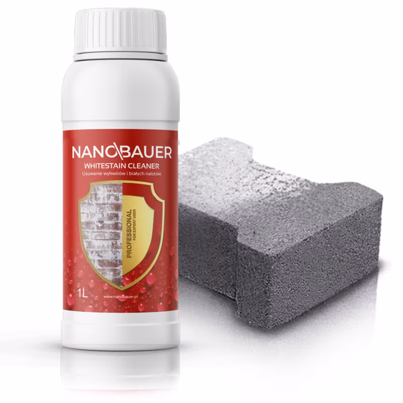 Koncentrat do czyszczenia klinkieru, kamienia, kostki, betonu NANOBAUER 1L 1szt