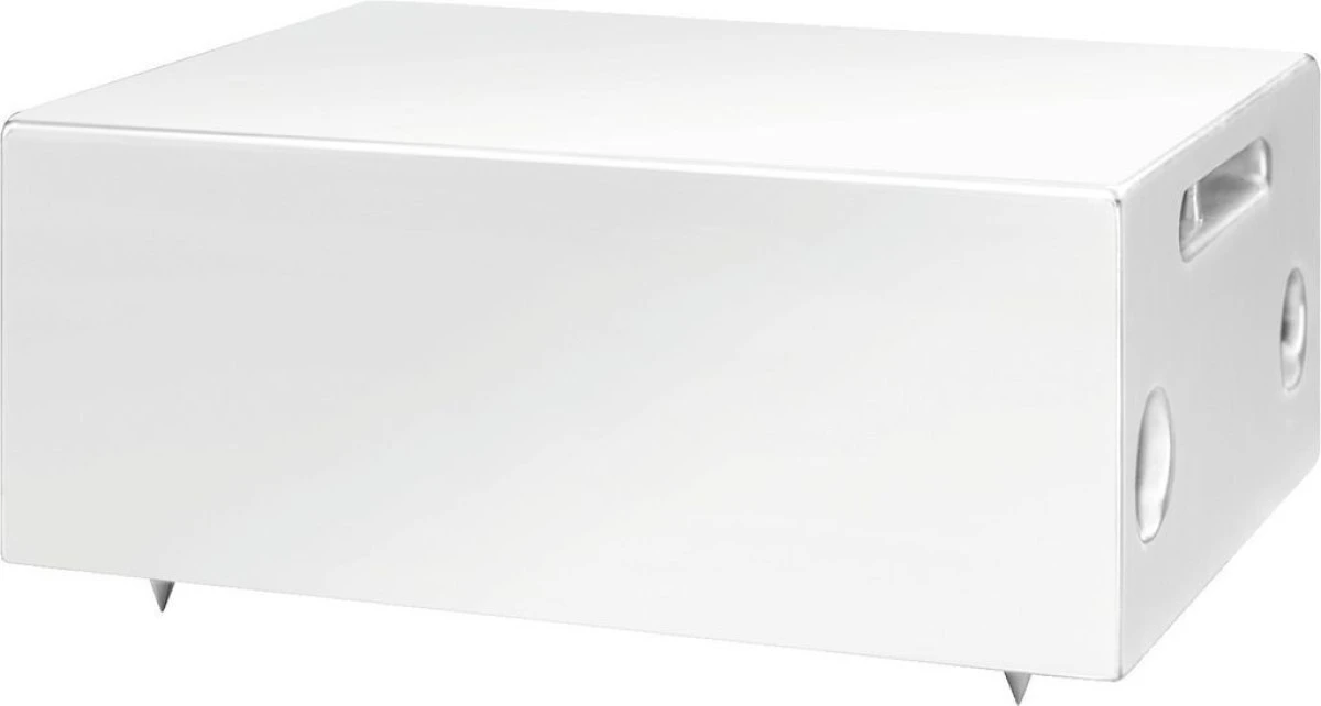 Subwoofer naścienny PA, 2 x 60W, biały ESUB‑6W/WS