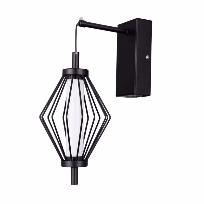 Kinkiet Italux SEVIL czarny matowy LED 1x5W 303lm Ciepła biel IP20 -1 szt.