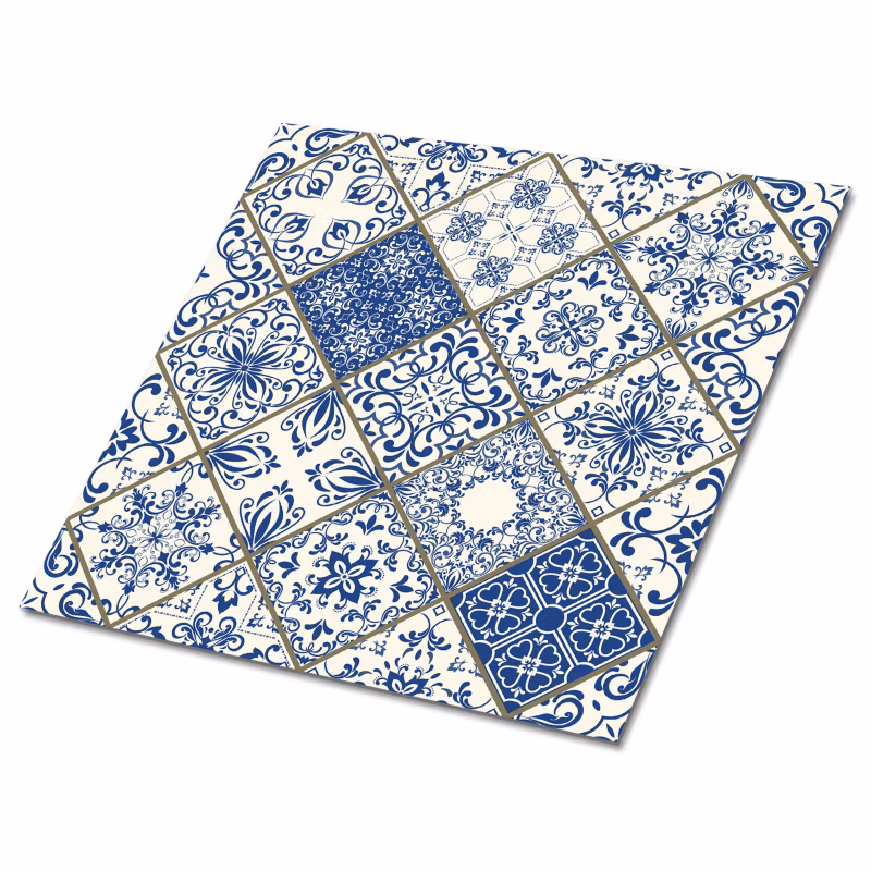 Kafelki samoprzylepne Tulup 30×30 cm Wzór portugalski 9 szt. II