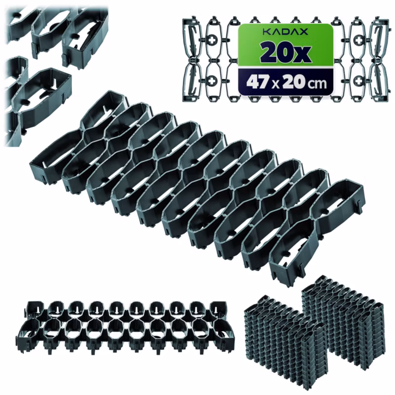 Kratka Trawnikowa KADAX Pod Robota Koszącego Idealna Na Łuki 47 cm Zestaw Zielony 20 szt.