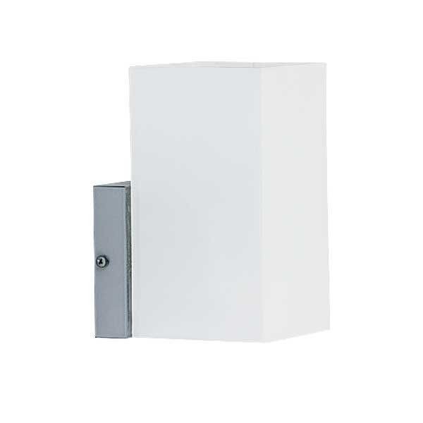 Kinkiet ścienny Alfa Ice New biały chromowany 1 x E27 x 15W IP20 wym: 21 x 13 x 10 cm – 1 szt.