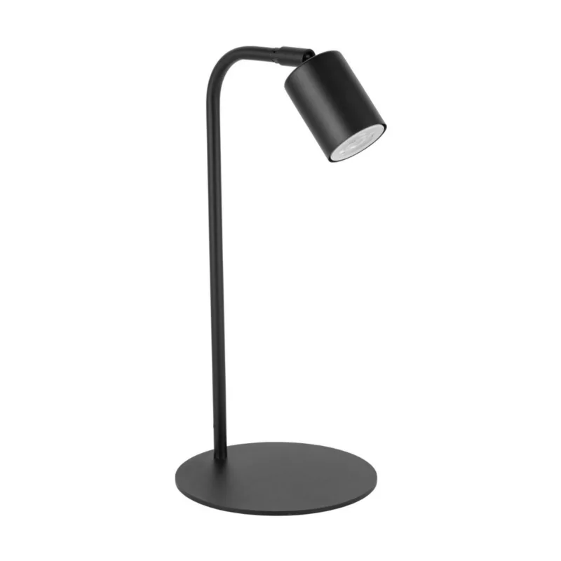 Lampa biurkowa TK-Lighting Logan czarna 1 x GU10 x 10W IP20 wym: 40 x 18 x 20 cm metal – 1 szt.