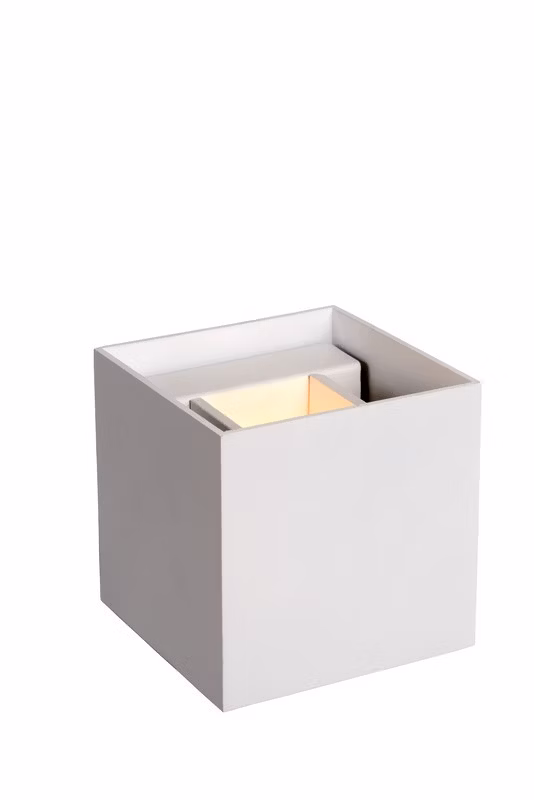 Kinkiet ścienny Lucide Xio biały 1 x G9 x 4W IP20 wym: 9,7 x 9,7 x 9,7 cm – 1 szt.