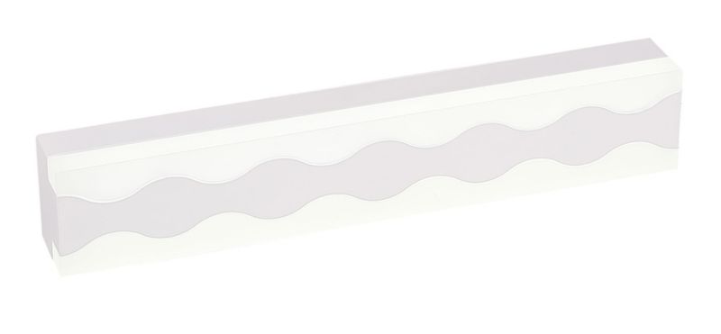 Kinkiet ścienny Candellux Front biały LED 10W 3000K 1000lm IP20 wym: 7 x 39,5 x 5 cm – 1 szt.