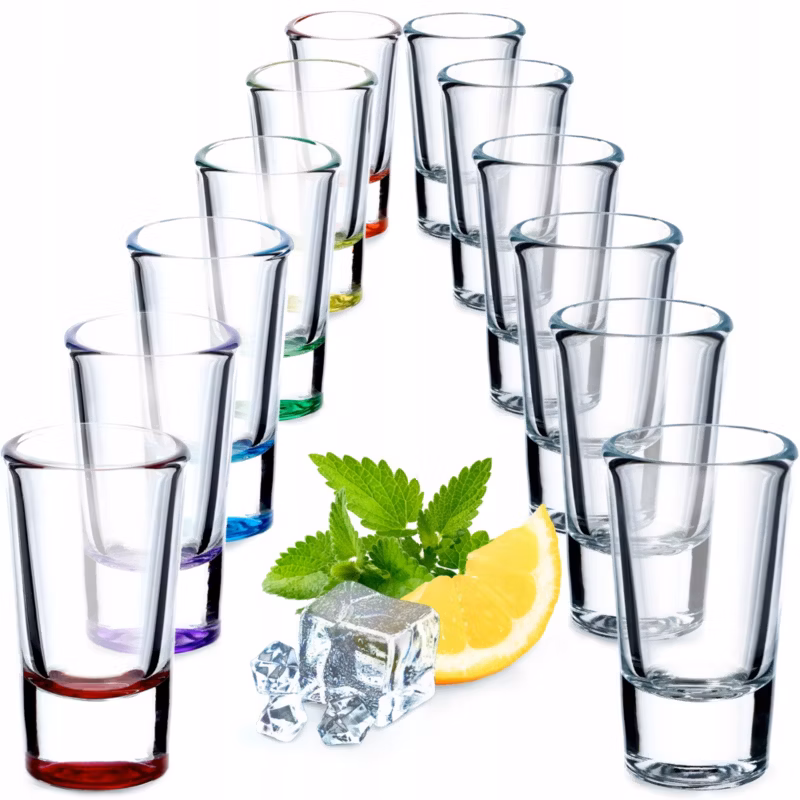 Kieliszki Do Shotów KADAX Kolorowe 28ml 12szt
