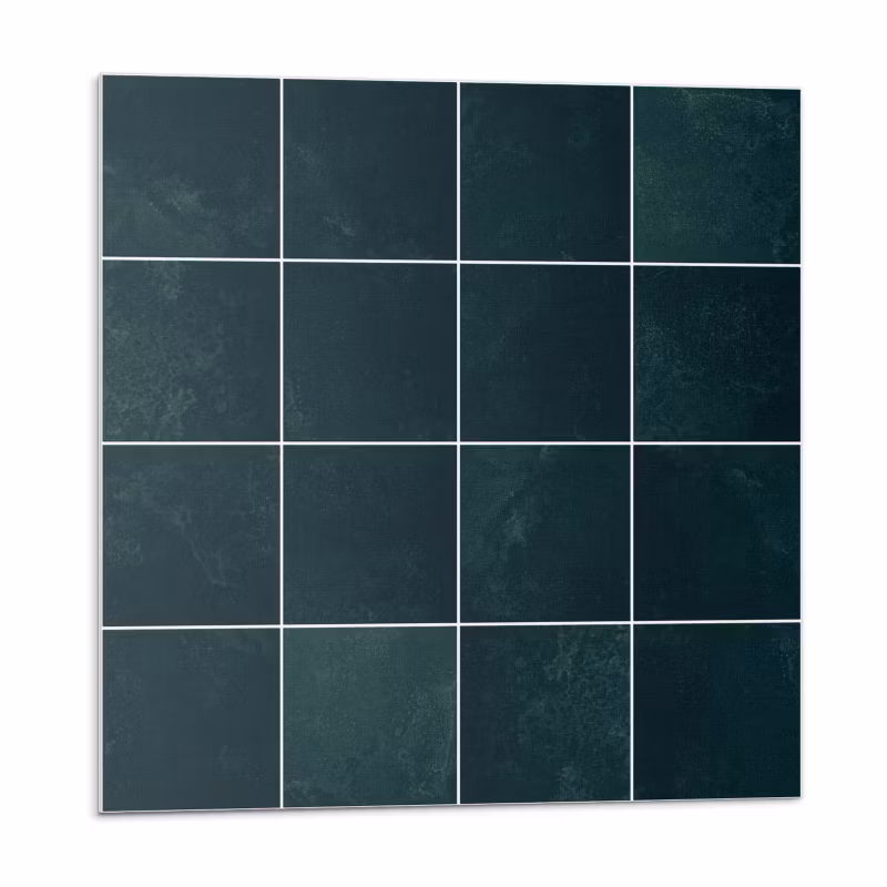 Kafelki samoprzylepne Wallfluent 30×30 cm Futurystyczny wzór płytek 9 szt.