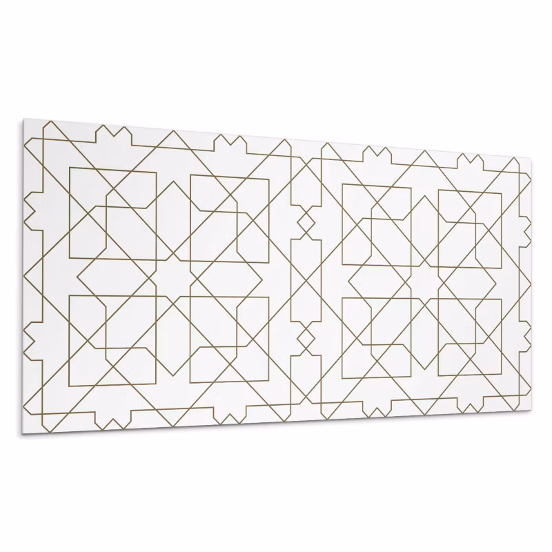 Kafelki samoprzylepne Wallfluent 40×20 cm Wzór linii w formie geometrycznej 10 szt.