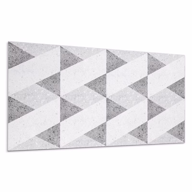 Kafelki samoprzylepne Wallfluent 60×30 cm Geometryczne zestawienia w kontrastach 6 szt.