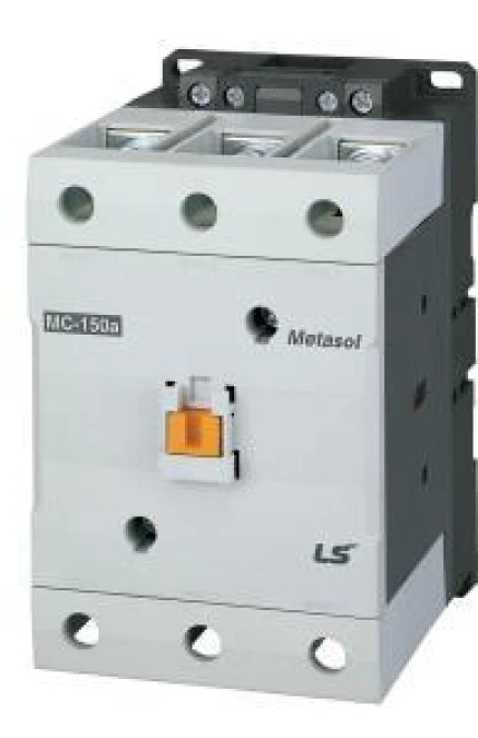 Stycznik LS Electric, 150A w AC‑3, moc 75kW, napięcie cewki 220VDC, styki pomocnicze 1a1b 1386002400 MC‑150A 220VDC 1A1B