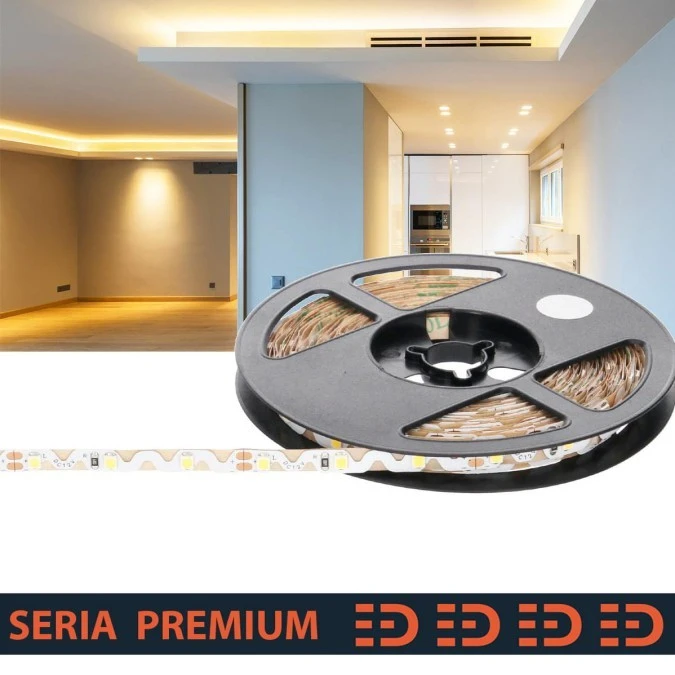 Taśma Premium 12V S‑Shape do wyginania 60led 3000K SMD2835 (5)